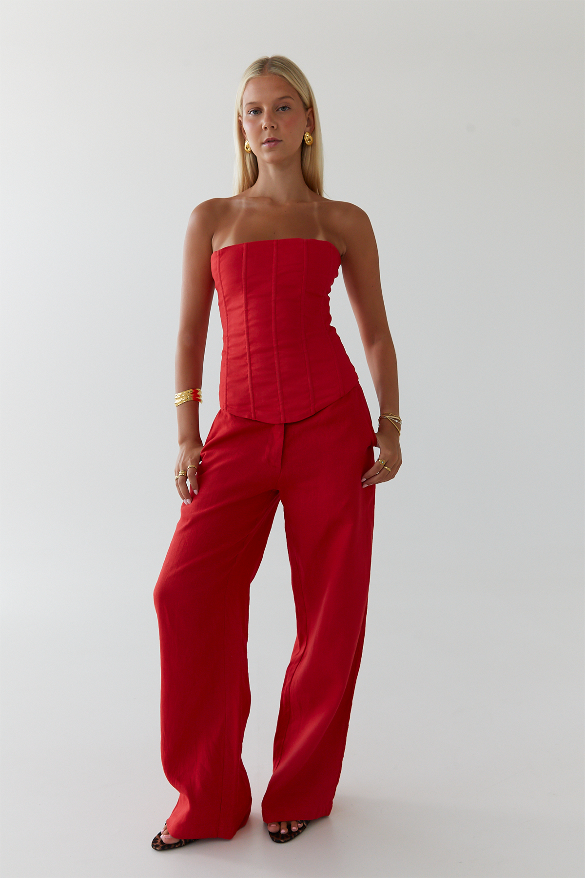 Ipanema pant | Red