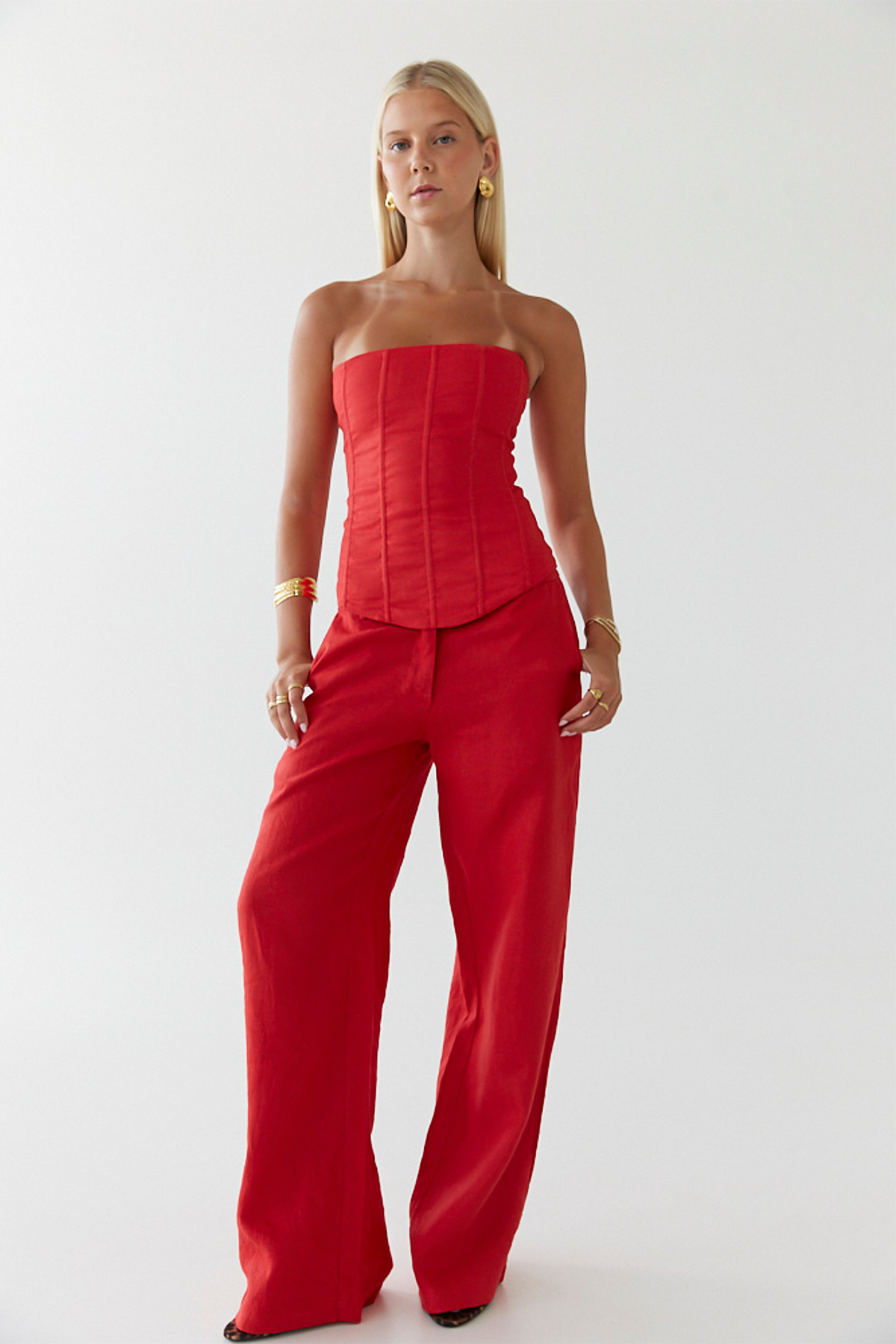 Ipanema pant | Red