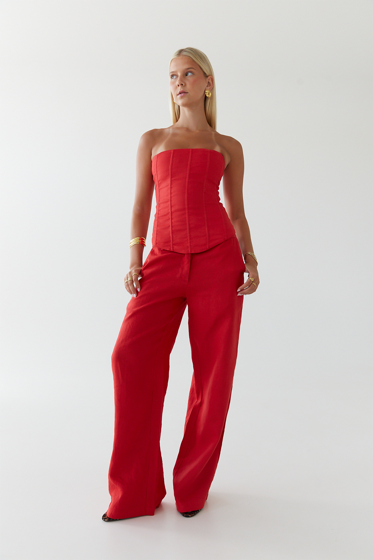 Ipanema pant | Red