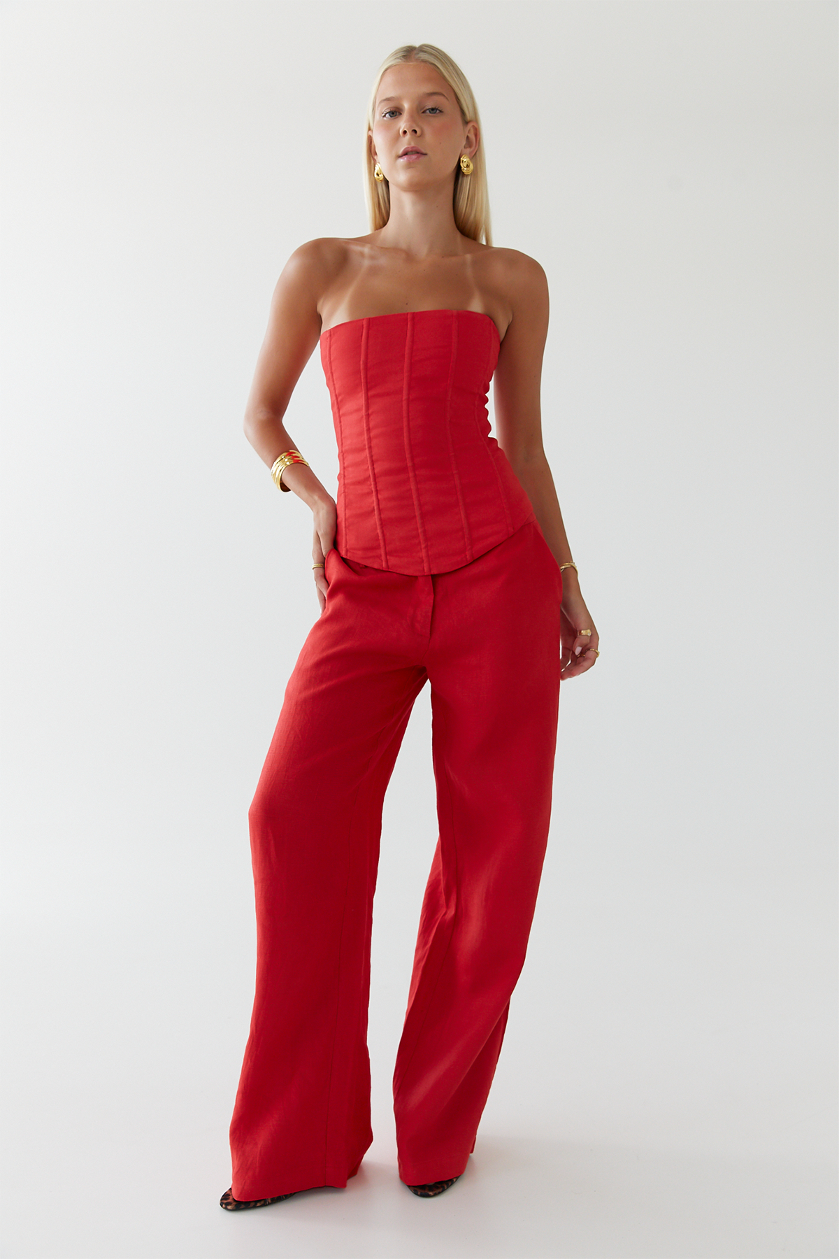 Ipanema pant | Red