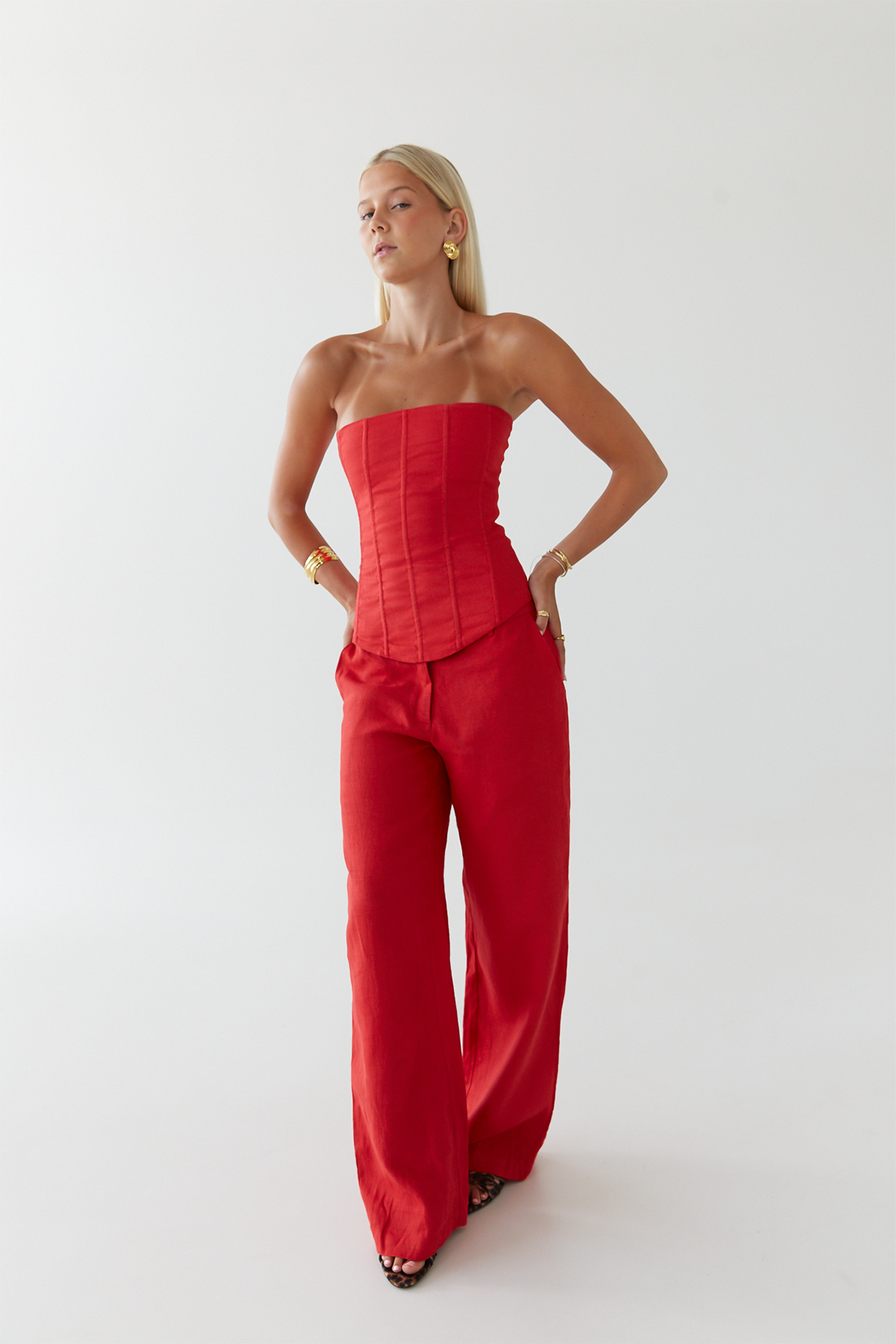 Ipanema pant | Red