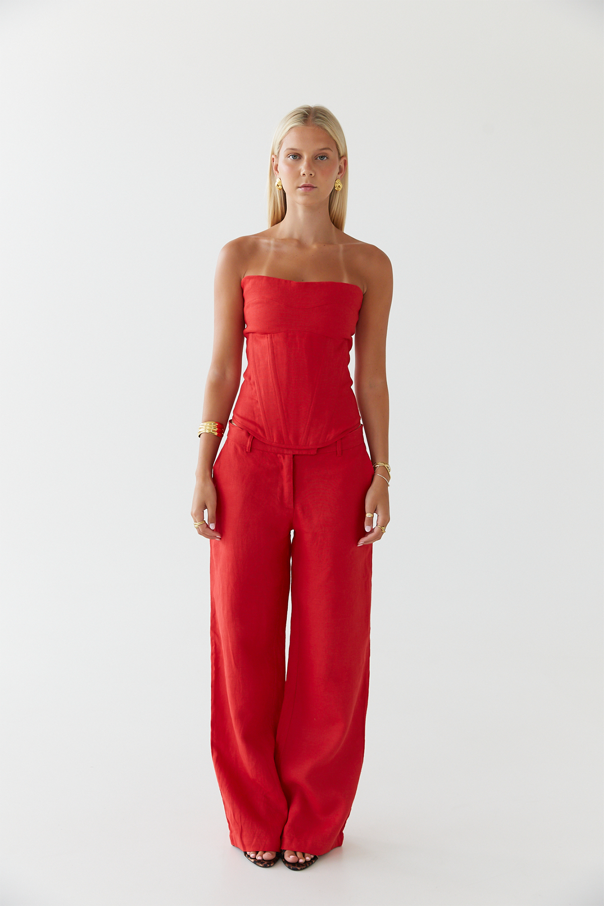 Ipanema pant | Red