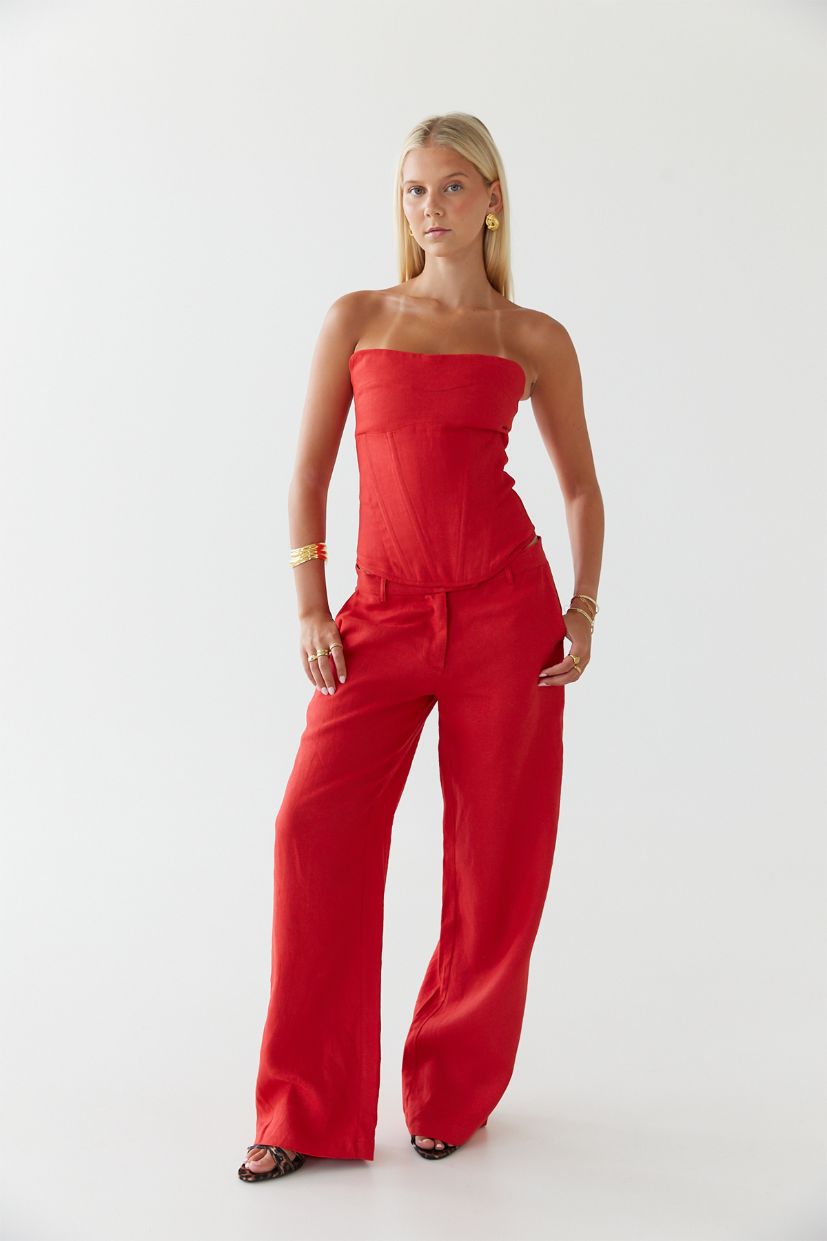 Ipanema pant | Red