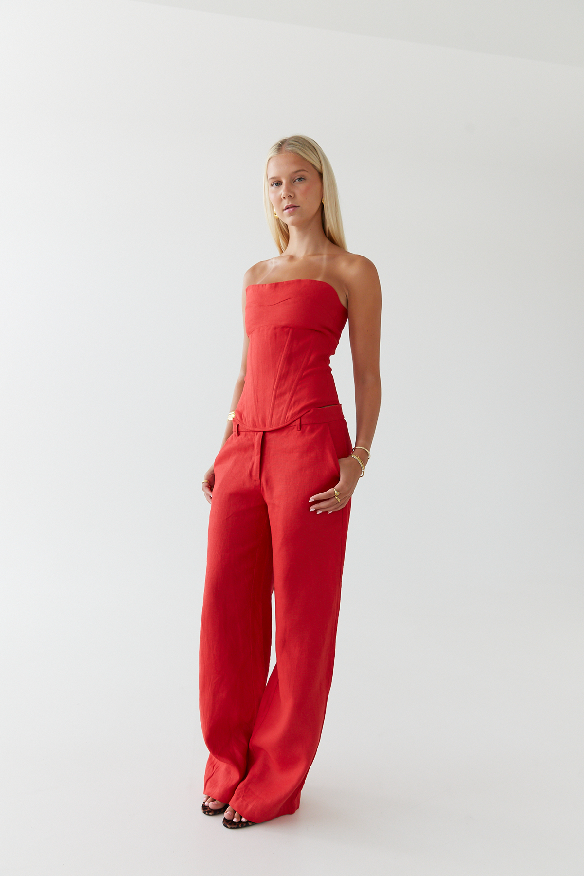 Ipanema pant | Red