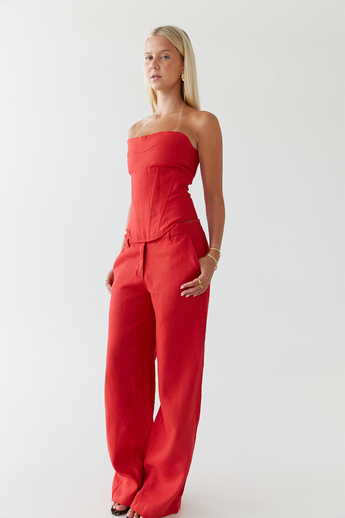 Ipanema pant | Red