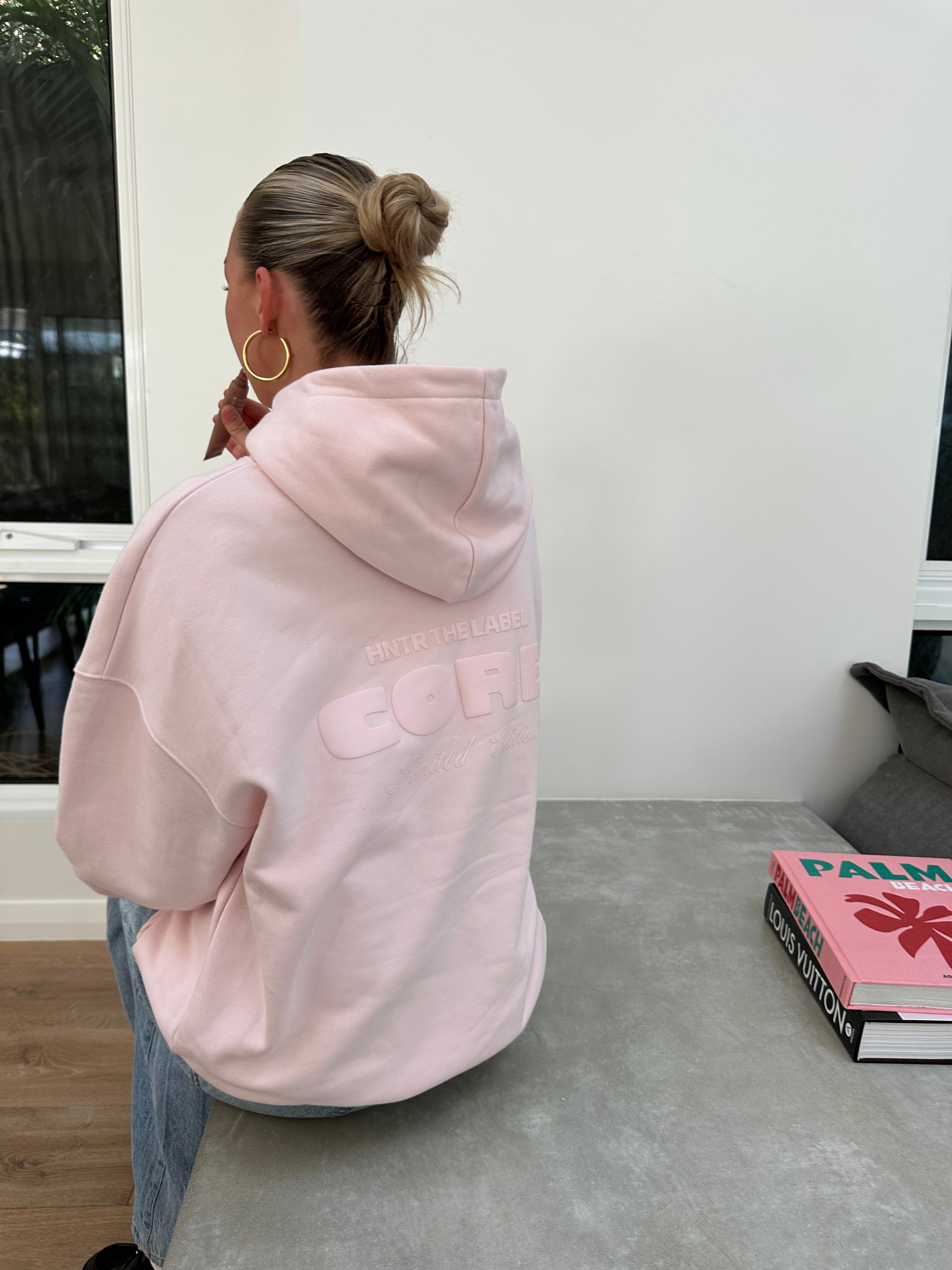 PUFF HOOD | BABY PINK