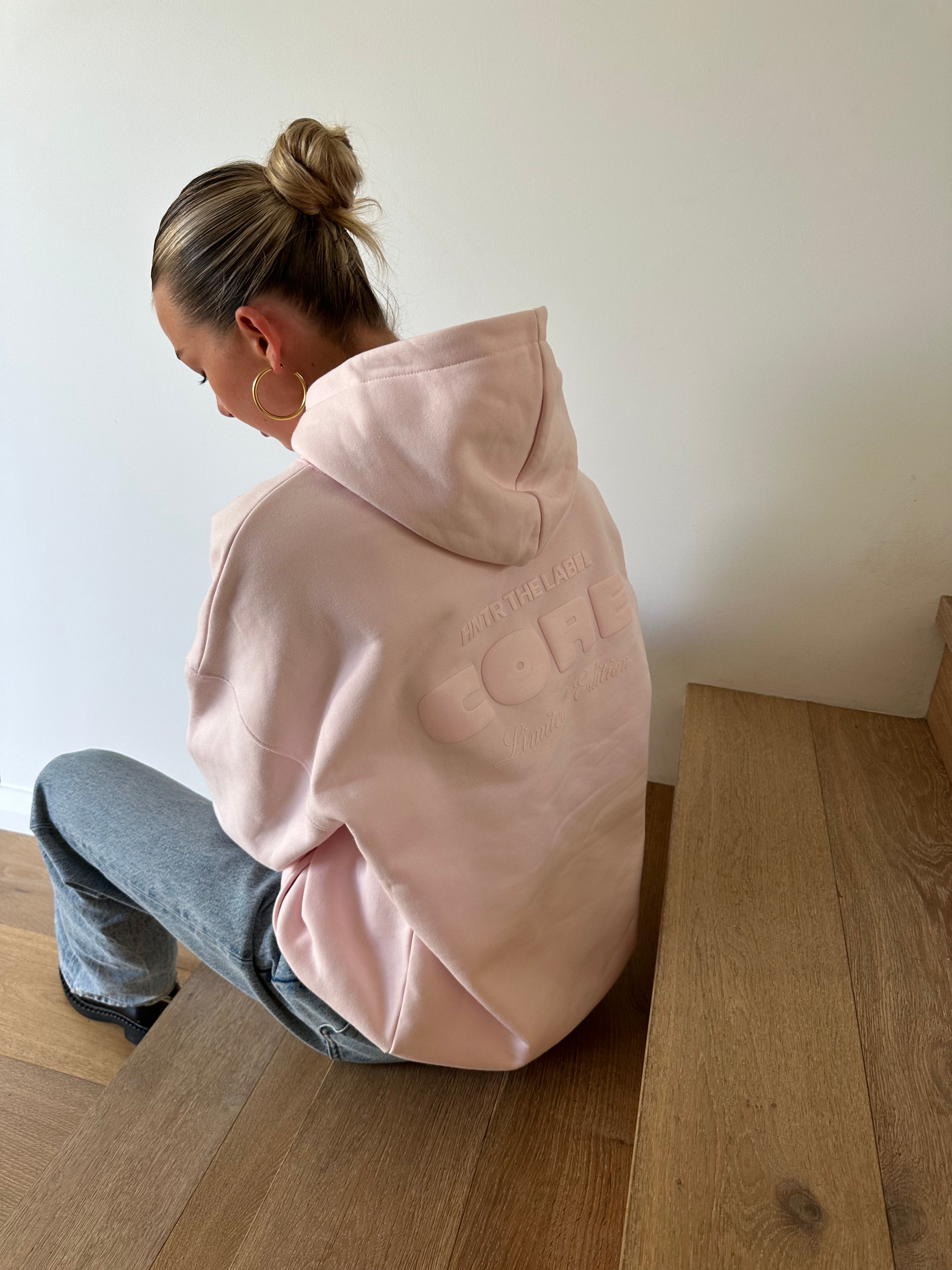 PUFF HOOD | BABY PINK