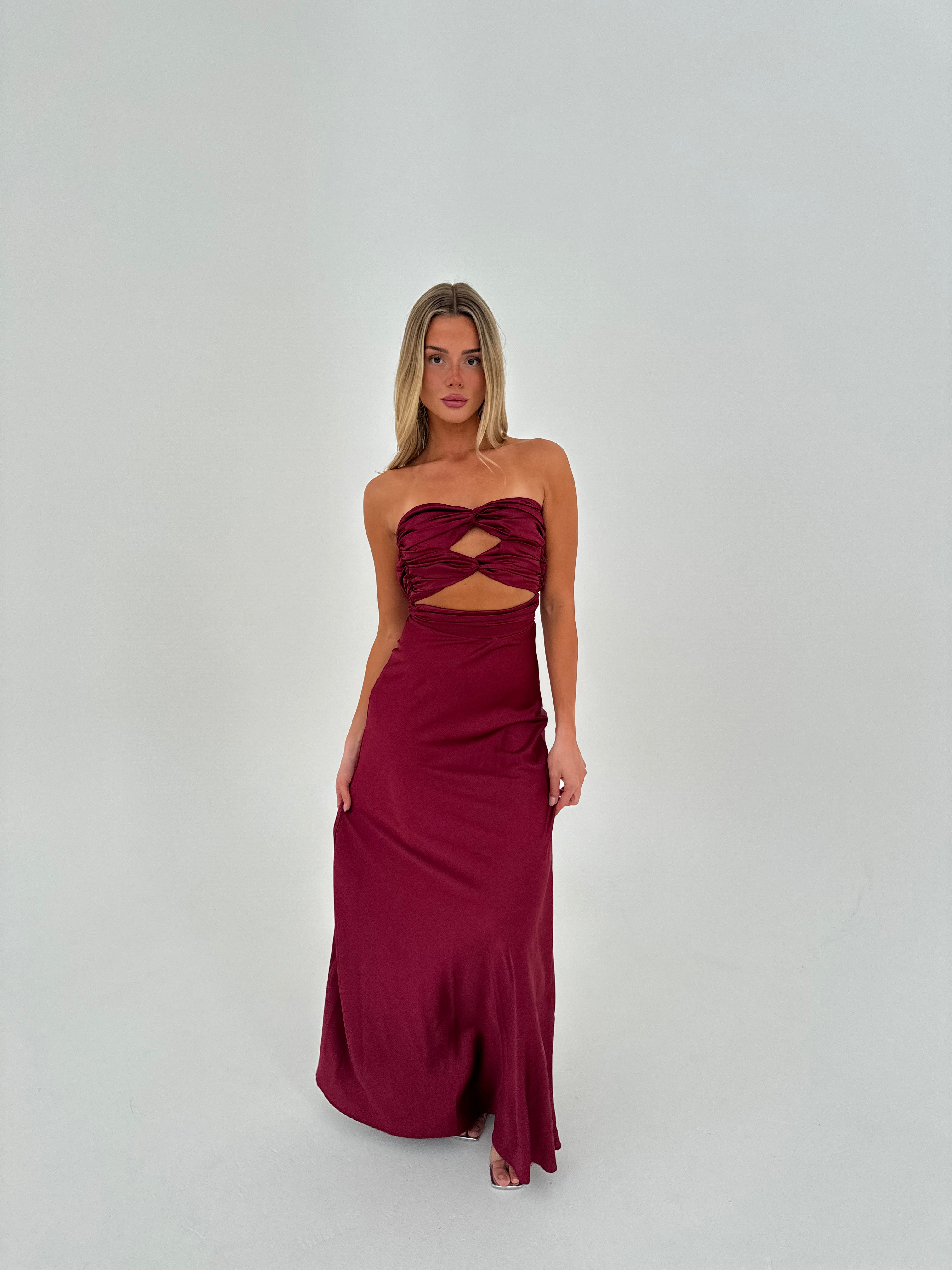 INKA GOWN: BERRY