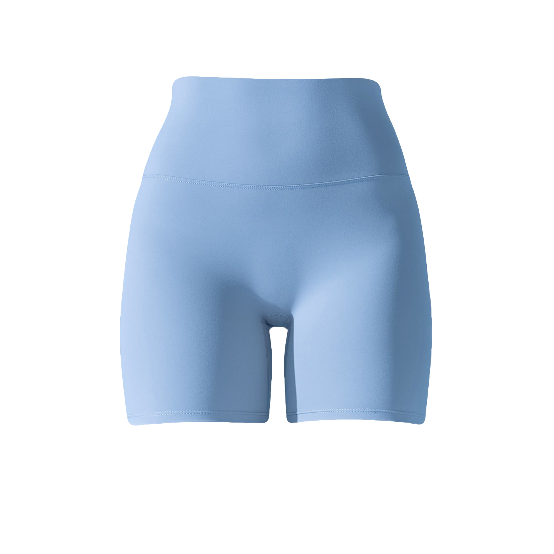 Luxe seamless shorts: sky blue