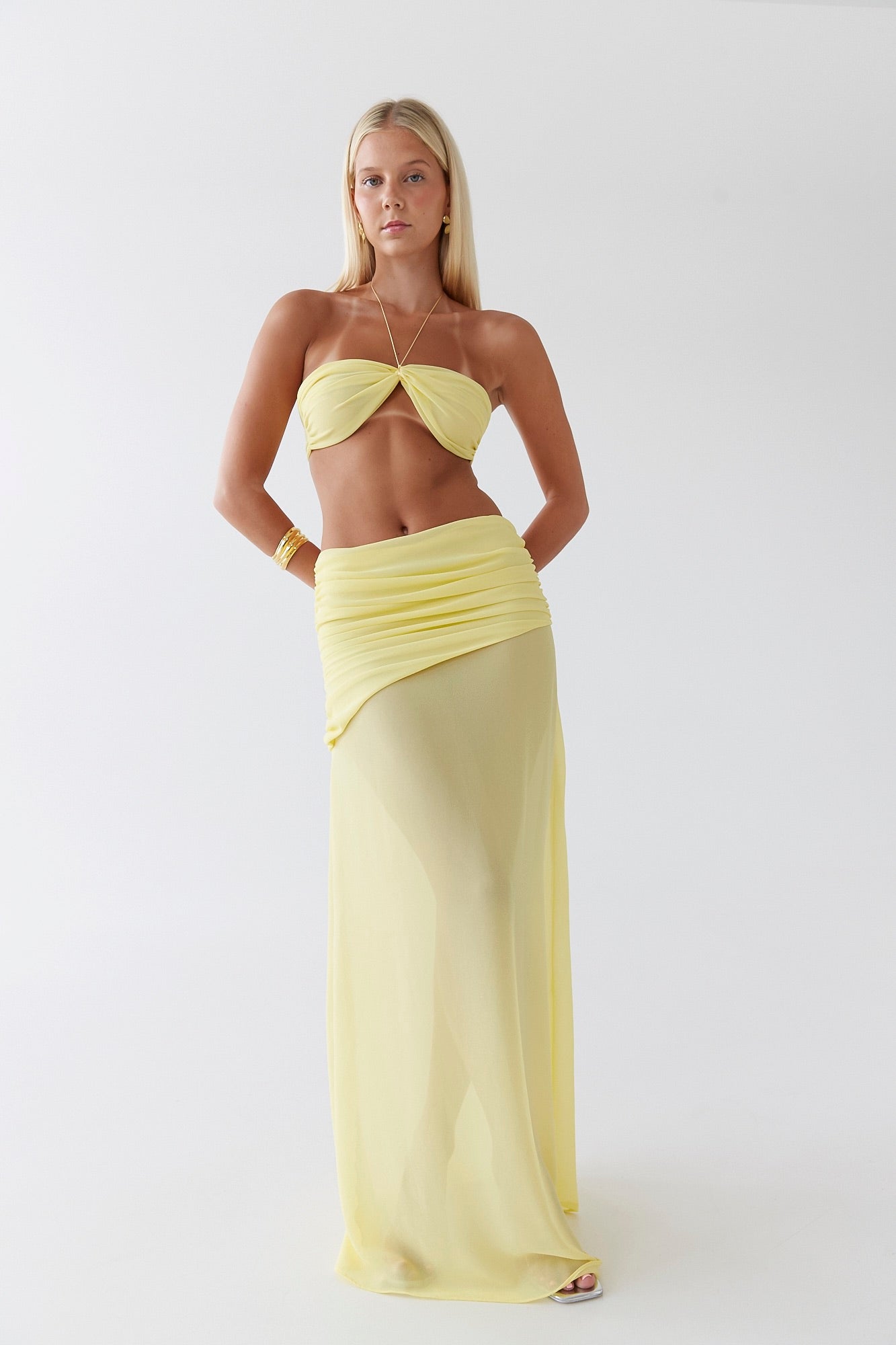 GIGI SKIRT | LEMON