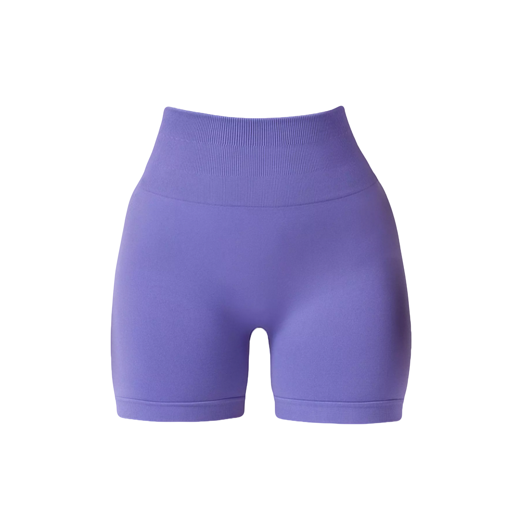 Sculpt scrunch shorts: purple